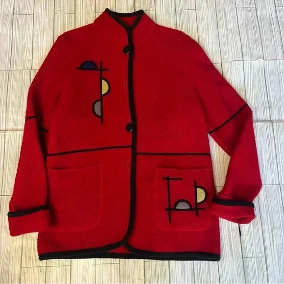 Vintage South Wool Light Coat - Picture 1 of 6